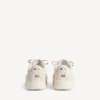 Women’s hamptons suede platform sneaker in beige/black