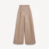 Women’s high-waist pants in dune