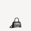 Women’s hourglass handbag xs in black