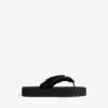 Women’s jet lag thong in black