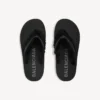 Women’s jet lag thong in black