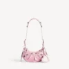 Women’s le cagole shoulder bag xs in light pink