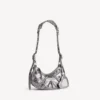 Women’s le cagole shoulder bag xs in silver