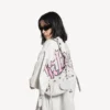 Women’s le cagole shoulder bag xs in white