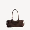 Women’s le city bag east-west in light espresso