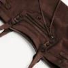 Women’s le city bag east-west in light espresso