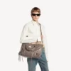 Women’s le city bag medium in dark noix