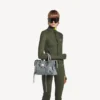 Women’s le city bag small in blue grey