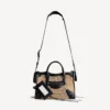 Women’s le city bag small in natural/black