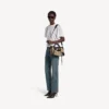 Women’s le city bag small in natural/black