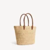 Women’s le city basket medium in natural/camel