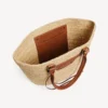 Women’s le city basket medium in natural/camel