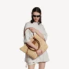 Women’s le city basket medium in natural/camel