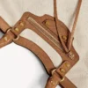 Women’s le city beach tote bag small in beige/camel