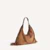 Women’s le city hobo bag medium in camel
