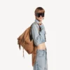 Women’s le city hobo bag medium in camel