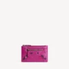 Women’s le city long coin and card holder in azalee