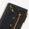 Women’s le city long coin and card holder in black