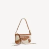 Women’s le city pouch on strap in beige/camel