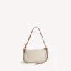 Women’s le city pouch on strap in beige/camel