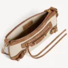 Women’s le city pouch on strap in beige/camel