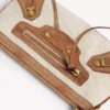 Women’s le city pouch on strap in beige/camel