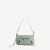 Women’s le city pouch on strap in heritage green