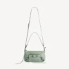 Women’s le city pouch on strap in heritage green