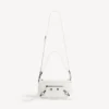 Women’s le city pouch on strap in optic white