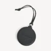 Women’s le city round mirror charm in black