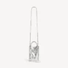Women’s le city tote phone holder in silver