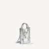 Women’s le city tote phone holder in silver