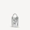 Women’s le city tote phone holder in silver