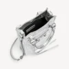 Women’s le city tote phone holder in silver