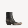 Women’s memphis bootie in black/beige