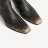 Women’s memphis bootie in black/beige