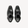 Women’s memphis bootie with harness in black