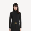 Women’s monaco belt in black
