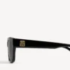 Women’s nano square af sunglasses in black