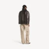 Women’s relaxed cargo pants in beige