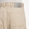 Women’s relaxed cargo pants in beige