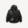 Women’s relaxed hoodie in black