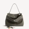 Women’s rodeo handbag large with charms in kaki