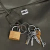 Women’s rodeo handbag large with charms in kaki