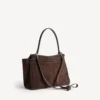 Women’s rodeo handbag medium in light espresso