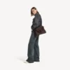 Women’s rodeo handbag medium in light espresso