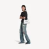 Women’s rodeo handbag small in optic white