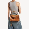 Women’s rodeo handbag small in tan cowboy