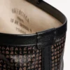 Women’s select tote bag large in black/orange