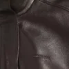 Women’s sleeveless blouson in moka